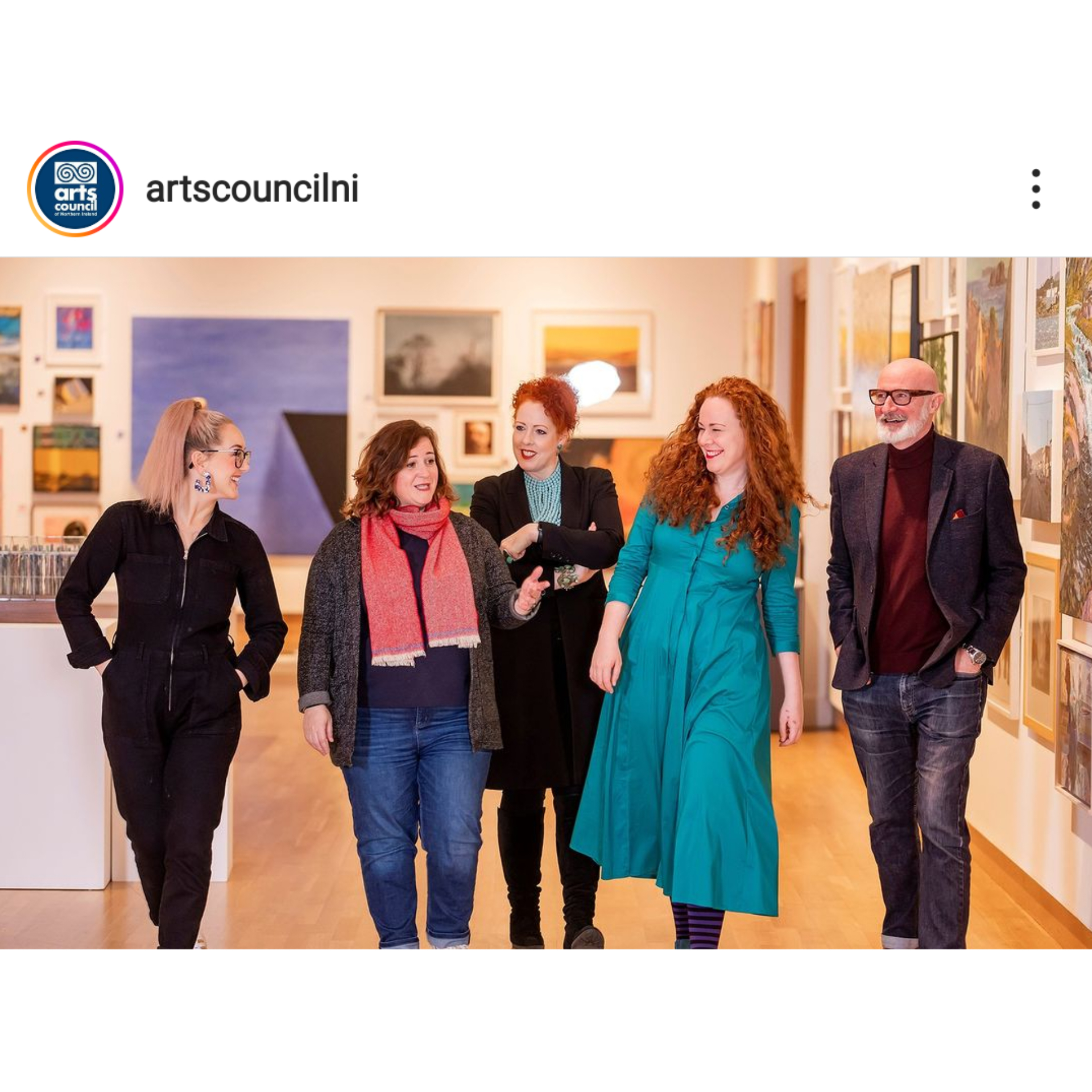 Jennifer Trouton Honoured with Major Award From Arts Council Northern Ireland.