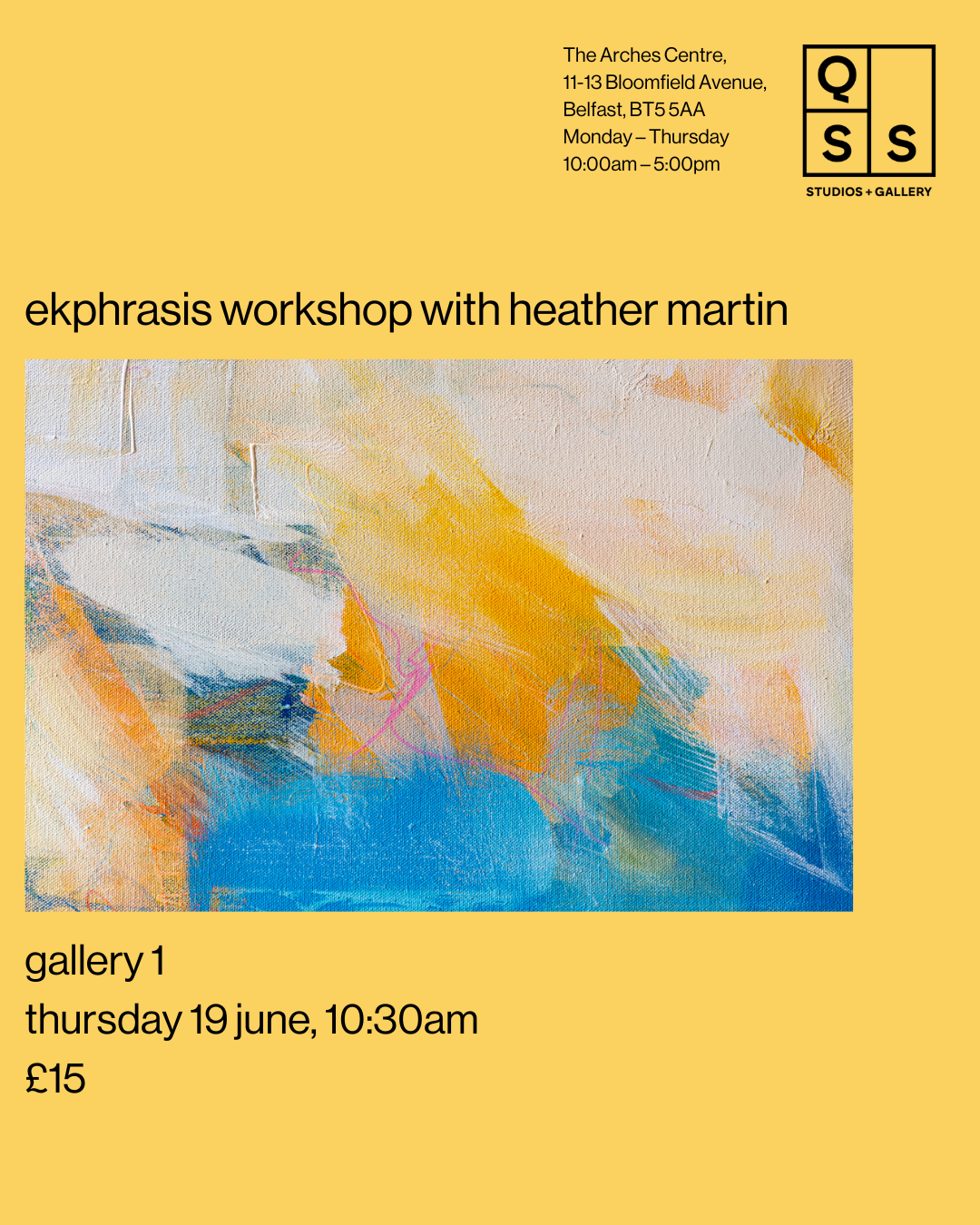Ekphrastic Poetry Workshop